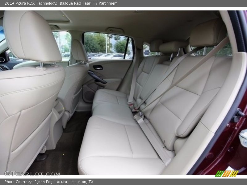 Basque Red Pearl II / Parchment 2014 Acura RDX Technology