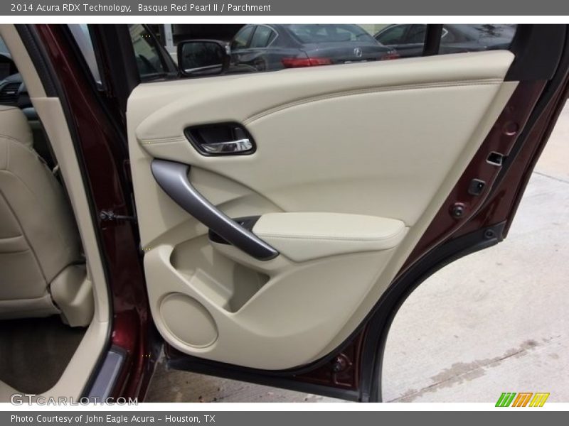 Basque Red Pearl II / Parchment 2014 Acura RDX Technology