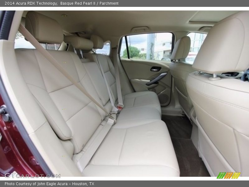 Basque Red Pearl II / Parchment 2014 Acura RDX Technology