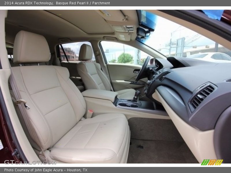 Basque Red Pearl II / Parchment 2014 Acura RDX Technology