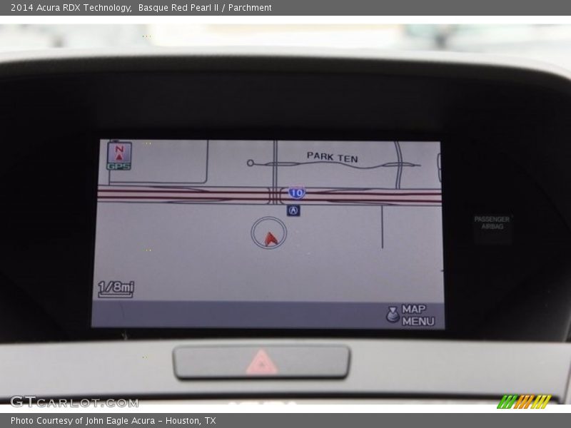 Basque Red Pearl II / Parchment 2014 Acura RDX Technology