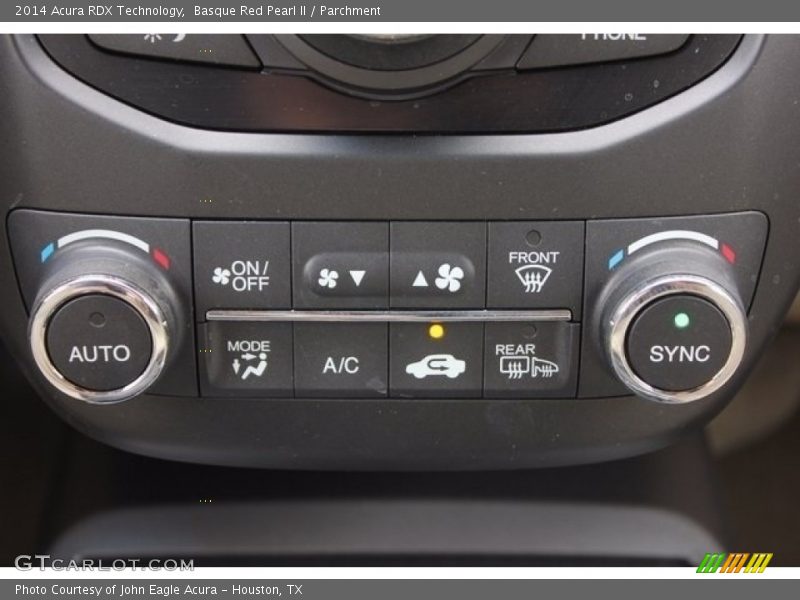 Basque Red Pearl II / Parchment 2014 Acura RDX Technology