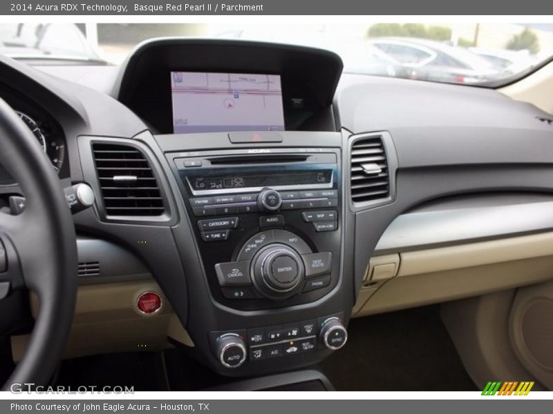 Basque Red Pearl II / Parchment 2014 Acura RDX Technology