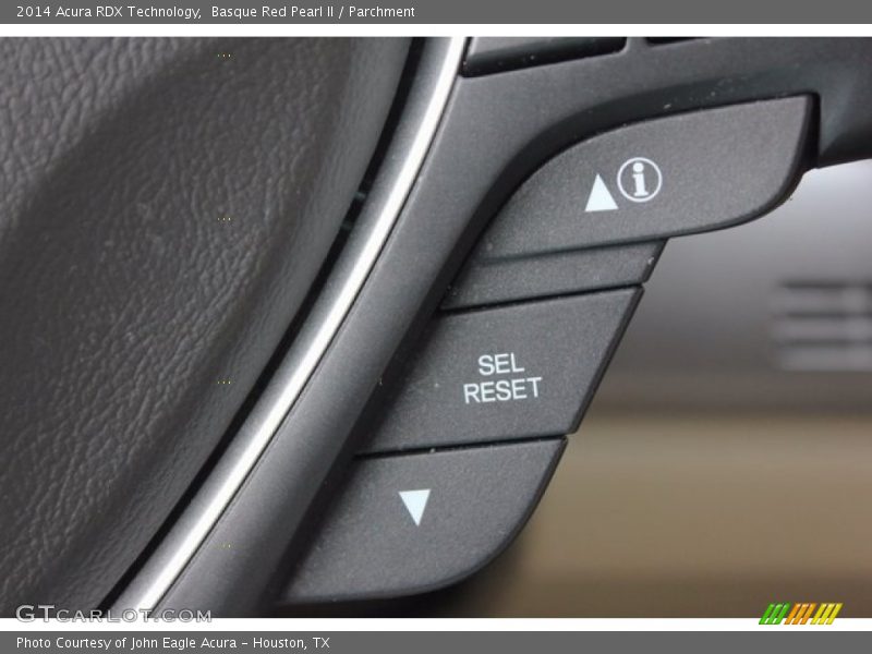 Basque Red Pearl II / Parchment 2014 Acura RDX Technology