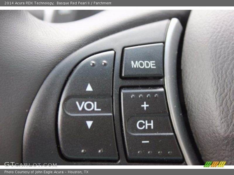 Basque Red Pearl II / Parchment 2014 Acura RDX Technology