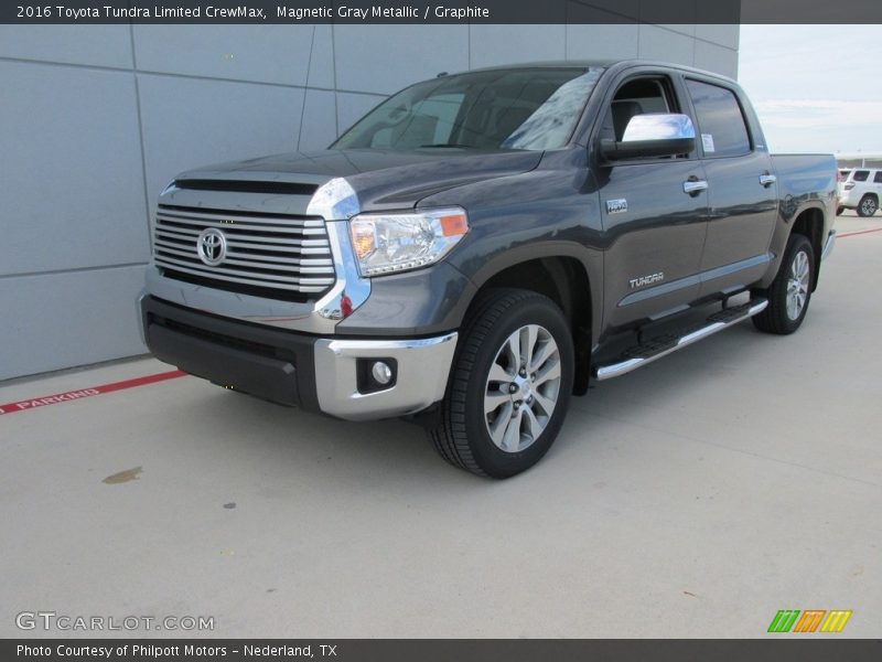 Magnetic Gray Metallic / Graphite 2016 Toyota Tundra Limited CrewMax