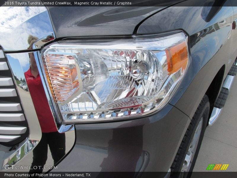 Magnetic Gray Metallic / Graphite 2016 Toyota Tundra Limited CrewMax