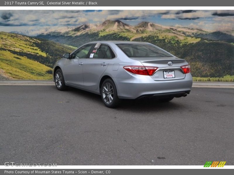 Celestial Silver Metallic / Black 2017 Toyota Camry SE
