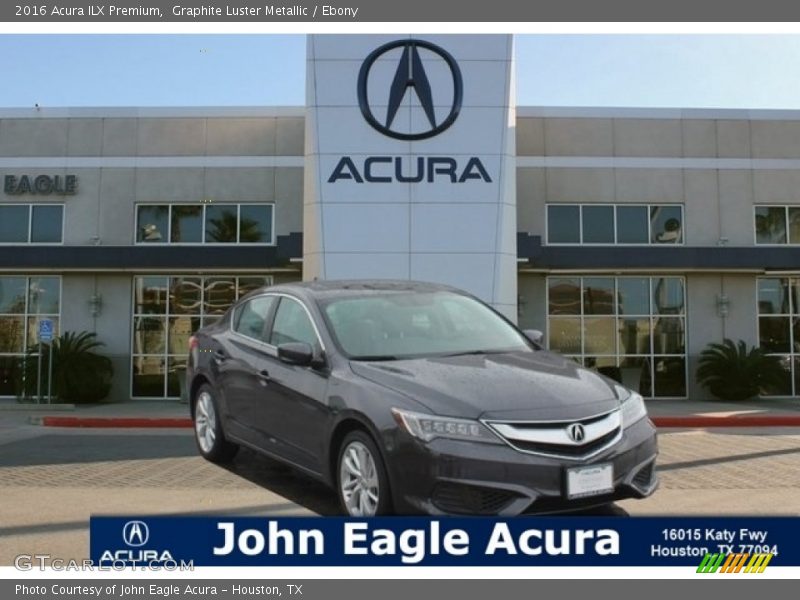 Graphite Luster Metallic / Ebony 2016 Acura ILX Premium