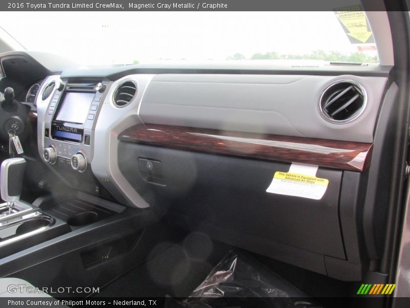 Magnetic Gray Metallic / Graphite 2016 Toyota Tundra Limited CrewMax