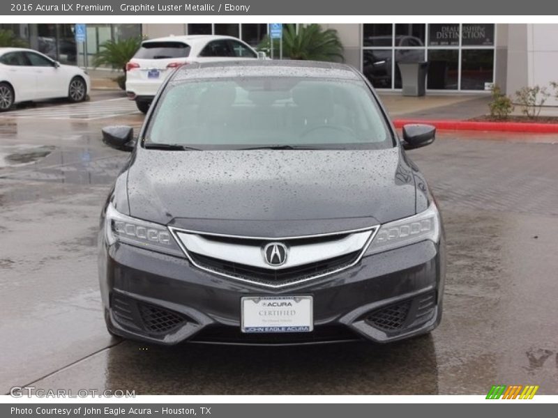 Graphite Luster Metallic / Ebony 2016 Acura ILX Premium