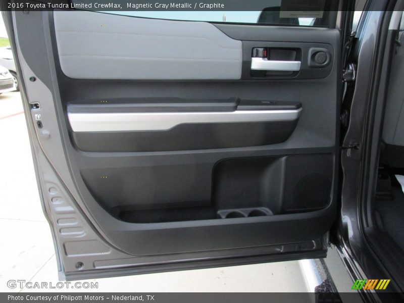 Magnetic Gray Metallic / Graphite 2016 Toyota Tundra Limited CrewMax