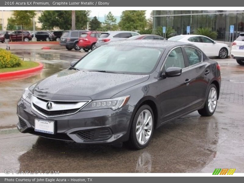Graphite Luster Metallic / Ebony 2016 Acura ILX Premium