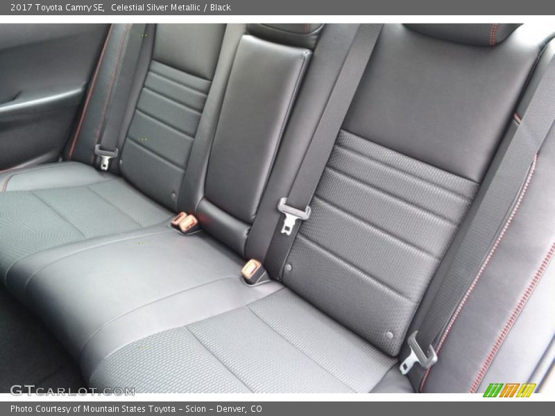 Celestial Silver Metallic / Black 2017 Toyota Camry SE