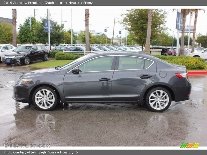 Graphite Luster Metallic / Ebony 2016 Acura ILX Premium