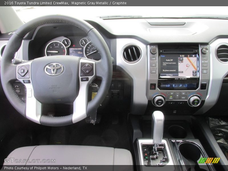 Magnetic Gray Metallic / Graphite 2016 Toyota Tundra Limited CrewMax