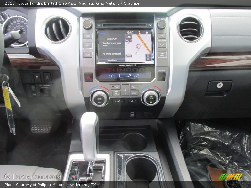 Magnetic Gray Metallic / Graphite 2016 Toyota Tundra Limited CrewMax