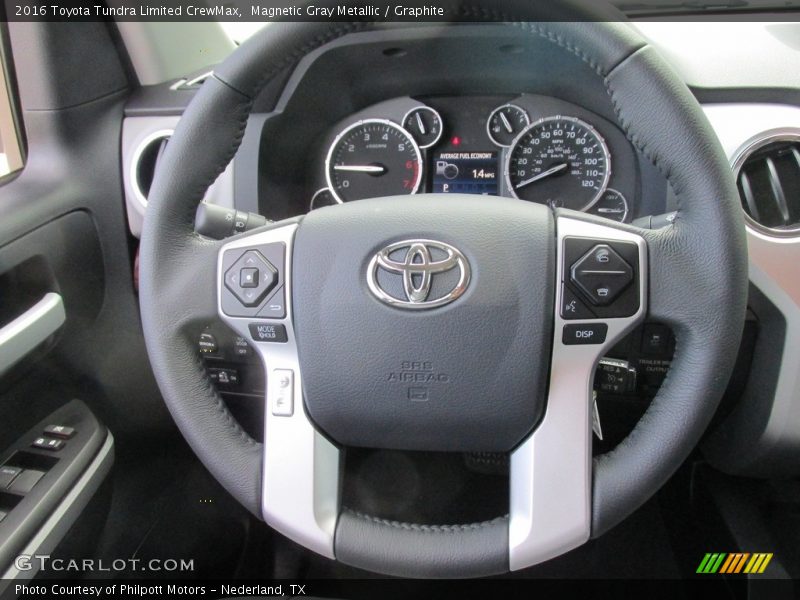  2016 Tundra Limited CrewMax Steering Wheel