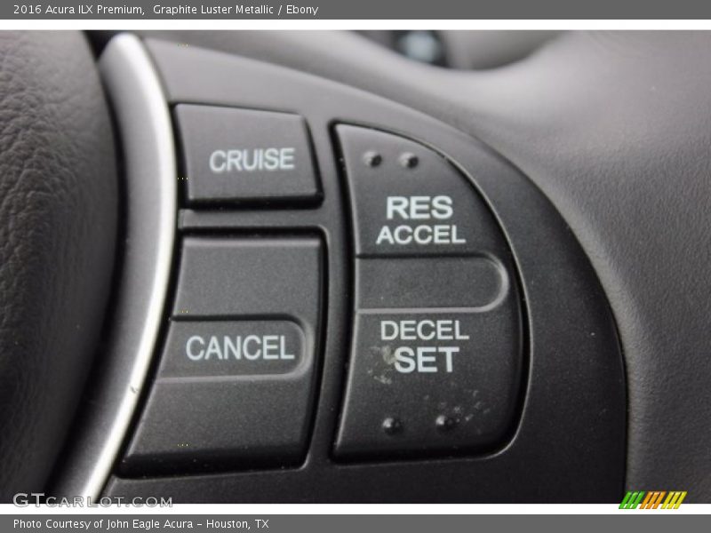 Graphite Luster Metallic / Ebony 2016 Acura ILX Premium