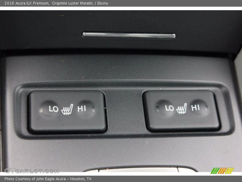 Graphite Luster Metallic / Ebony 2016 Acura ILX Premium