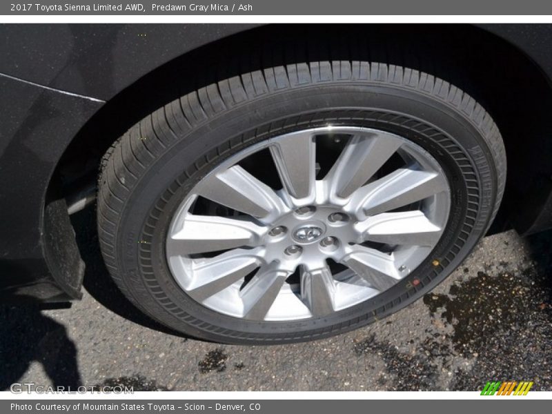  2017 Sienna Limited AWD Wheel