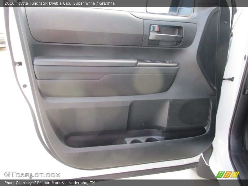 Super White / Graphite 2016 Toyota Tundra SR Double Cab