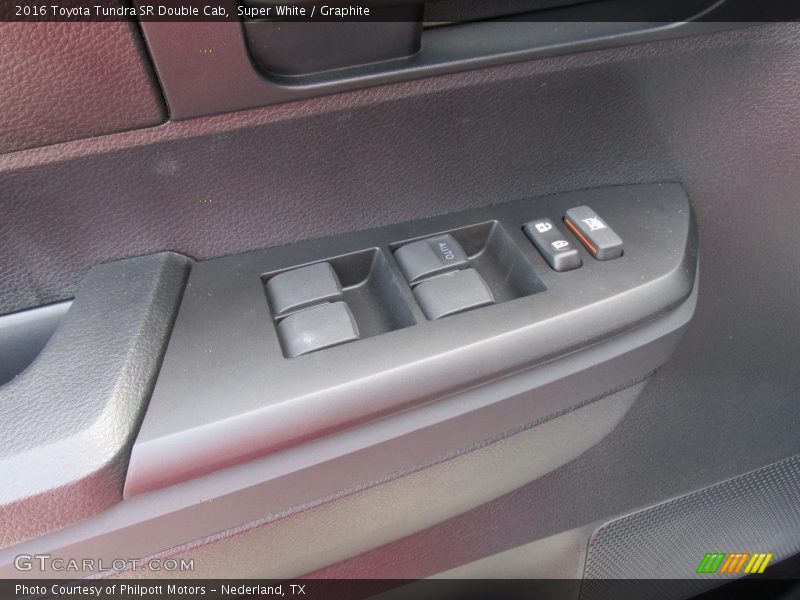 Super White / Graphite 2016 Toyota Tundra SR Double Cab