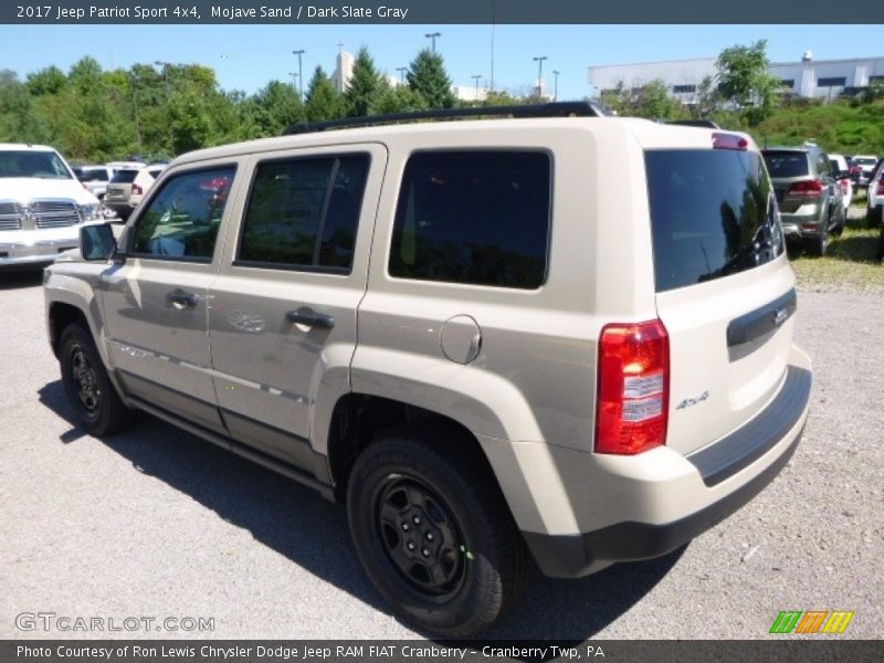 Mojave Sand / Dark Slate Gray 2017 Jeep Patriot Sport 4x4