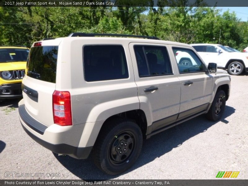 Mojave Sand / Dark Slate Gray 2017 Jeep Patriot Sport 4x4