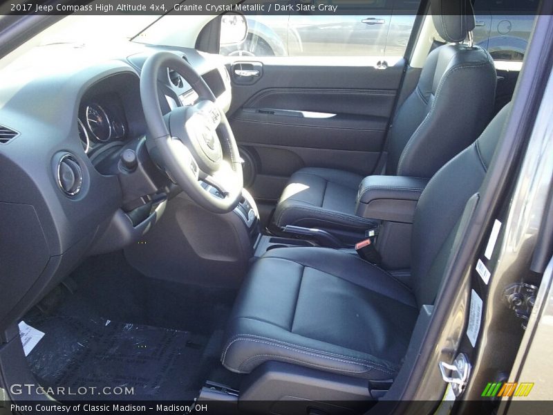 Granite Crystal Metallic / Dark Slate Gray 2017 Jeep Compass High Altitude 4x4