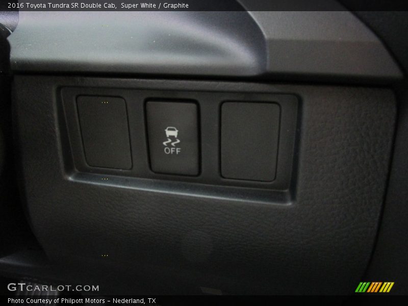 Super White / Graphite 2016 Toyota Tundra SR Double Cab