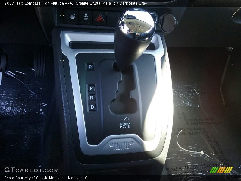  2017 Compass High Altitude 4x4 6 Speed Automatic Shifter