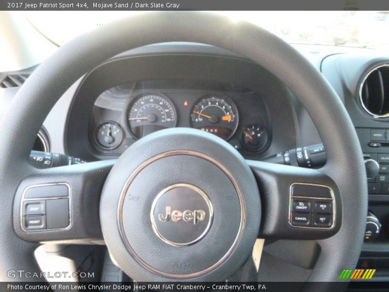 Mojave Sand / Dark Slate Gray 2017 Jeep Patriot Sport 4x4