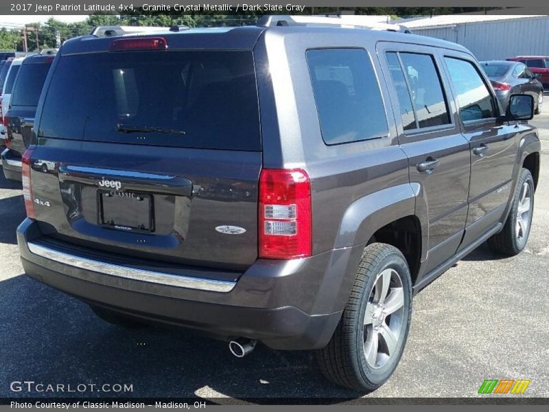 Granite Crystal Metallic / Dark Slate Gray 2017 Jeep Patriot Latitude 4x4