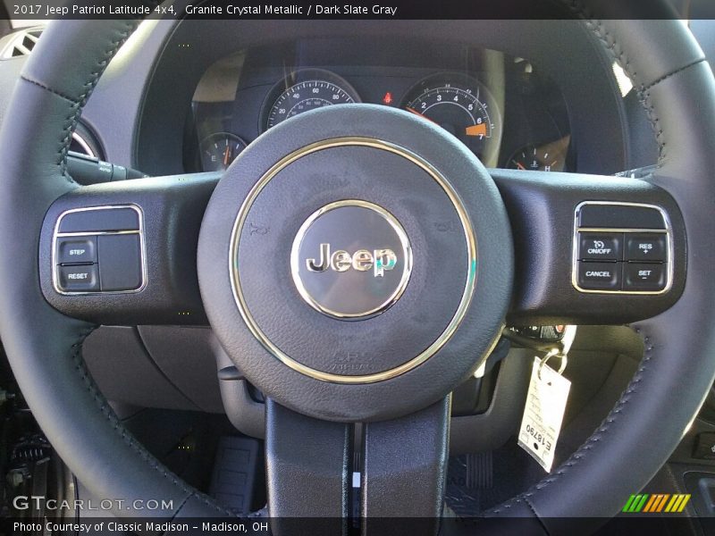 Granite Crystal Metallic / Dark Slate Gray 2017 Jeep Patriot Latitude 4x4