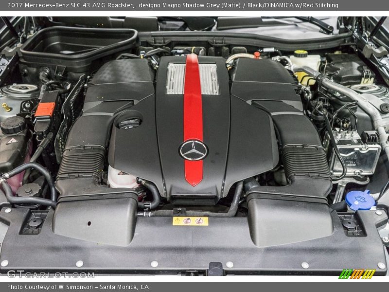  2017 SLC 43 AMG Roadster Engine - 3.0 Liter AMG Turbocharged DOHC 24-Valve VVT V6