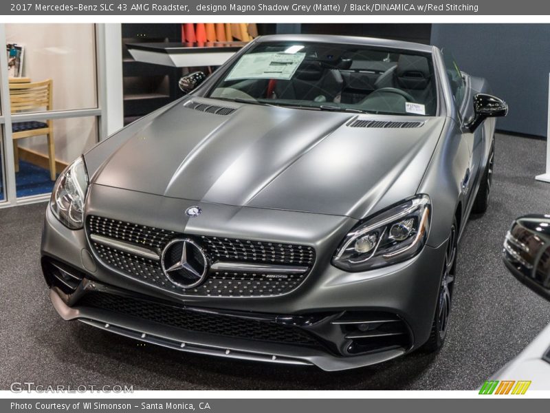 Front 3/4 View of 2017 SLC 43 AMG Roadster