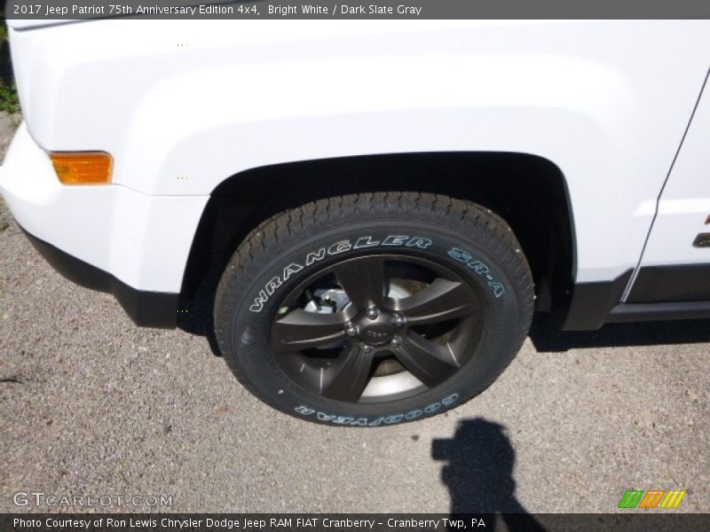 Bright White / Dark Slate Gray 2017 Jeep Patriot 75th Anniversary Edition 4x4