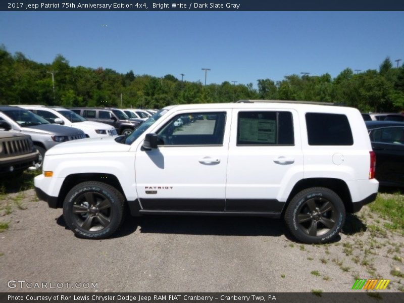Bright White / Dark Slate Gray 2017 Jeep Patriot 75th Anniversary Edition 4x4