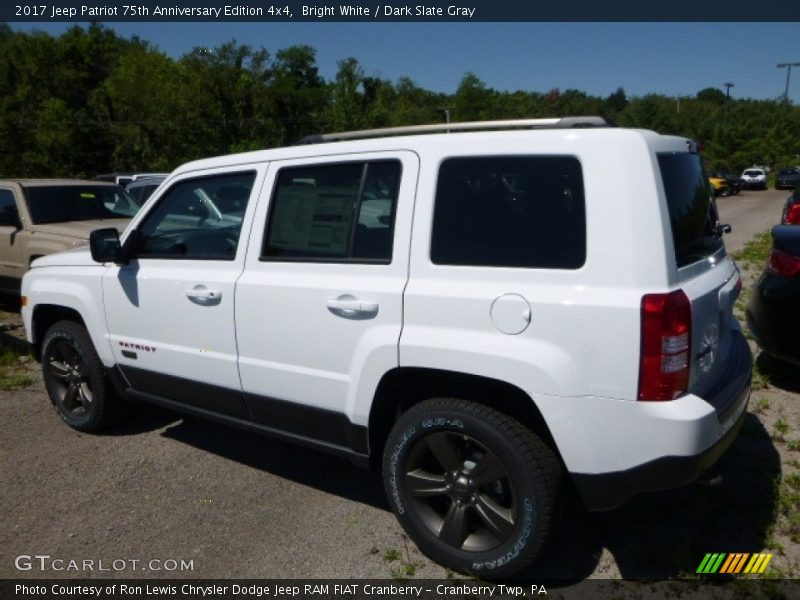 Bright White / Dark Slate Gray 2017 Jeep Patriot 75th Anniversary Edition 4x4