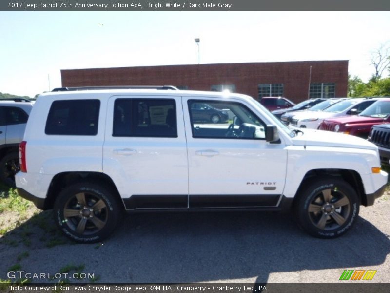 Bright White / Dark Slate Gray 2017 Jeep Patriot 75th Anniversary Edition 4x4