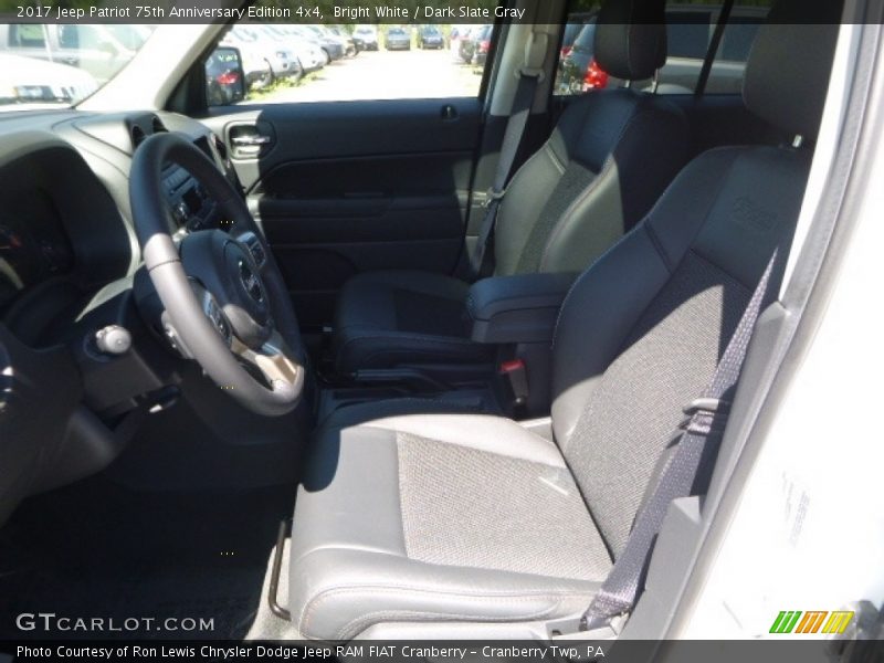 Bright White / Dark Slate Gray 2017 Jeep Patriot 75th Anniversary Edition 4x4