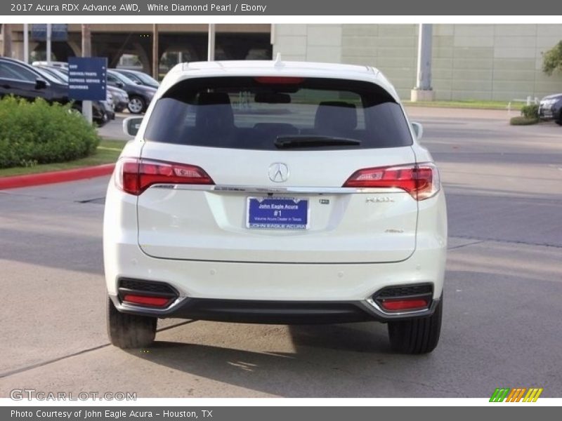 White Diamond Pearl / Ebony 2017 Acura RDX Advance AWD