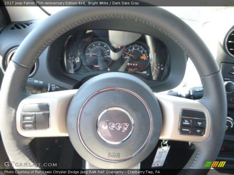 Bright White / Dark Slate Gray 2017 Jeep Patriot 75th Anniversary Edition 4x4