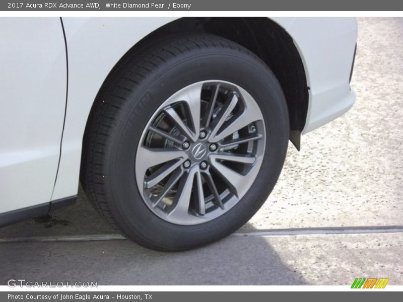 White Diamond Pearl / Ebony 2017 Acura RDX Advance AWD