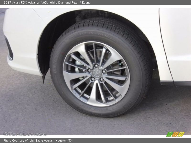 White Diamond Pearl / Ebony 2017 Acura RDX Advance AWD