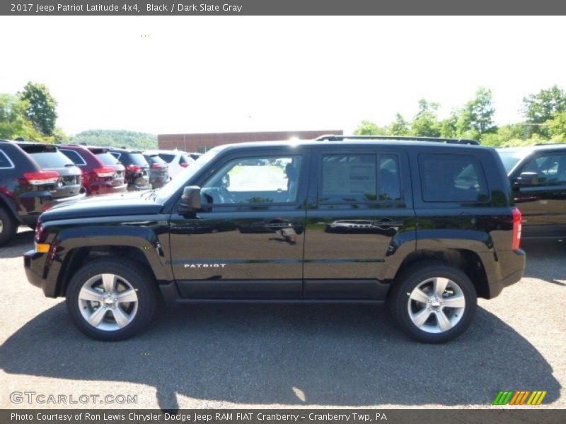 Black / Dark Slate Gray 2017 Jeep Patriot Latitude 4x4