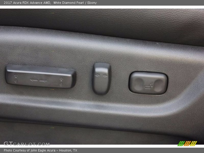 White Diamond Pearl / Ebony 2017 Acura RDX Advance AWD