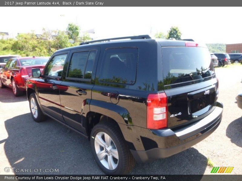 Black / Dark Slate Gray 2017 Jeep Patriot Latitude 4x4