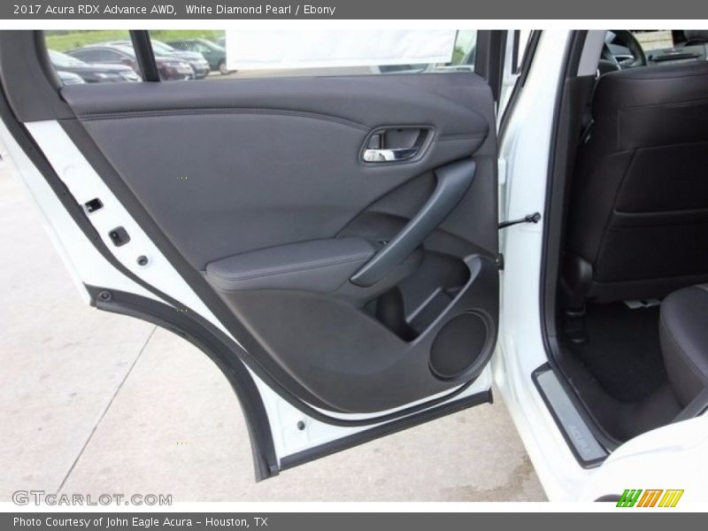 White Diamond Pearl / Ebony 2017 Acura RDX Advance AWD